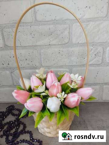 Букет цветов ручная работа Серпухов - изображение 1