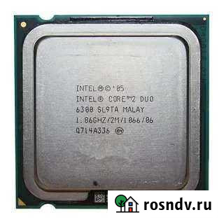 Процессор intel core 2 duo E6300 1.86 Камышин - изображение 1