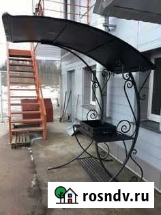 Мангал, Кованые мангалы с крышей Калуга - изображение 1