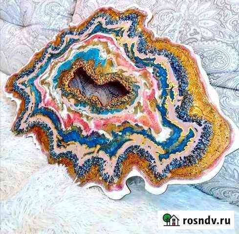 Картина большая resin art смола Саранск