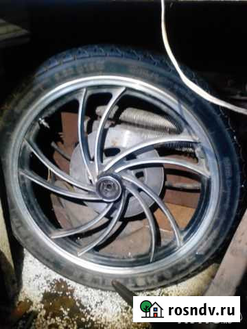 Литые колеса на ямаха TZR 50 (DT 50) с подвесом Иваново - изображение 1