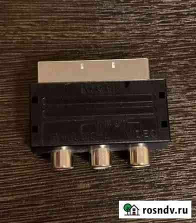 Переходник RCA - scart Магадан