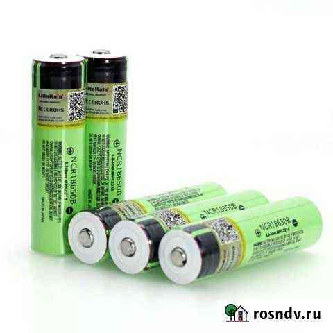 Аккумуляторы 18650 (3400) mAh с Защитой Тольятти