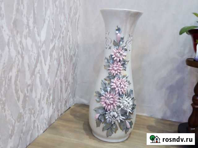 Ваза напольная, высота 1м Уфа - изображение 1