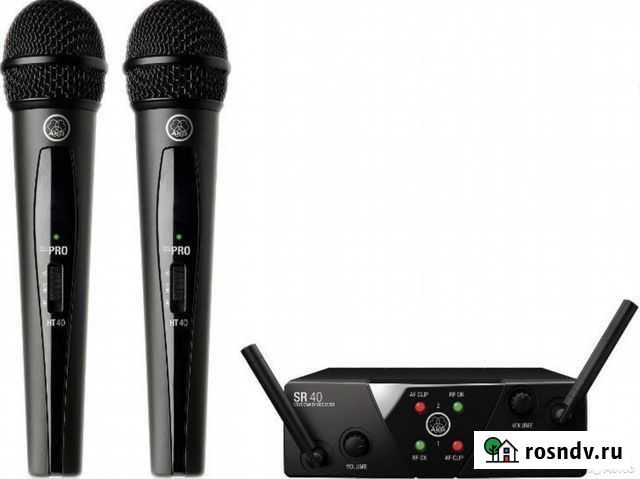 AKG WMS40 mini2 с двумя микрофонами AKG mini PRO Люберцы - изображение 1
