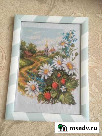 Картина (вышивка) Соликамск - изображение 1