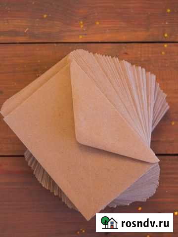 Крафтовые конверты С6/А6 Старый Оскол - изображение 1