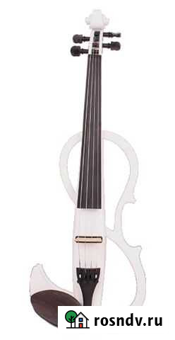 Электроскрипка, белая Mirra VE-400WH Иркутск - изображение 1