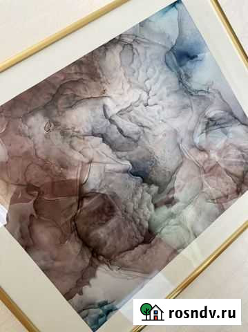 Картина спиртовыми чернилами Московский - изображение 1