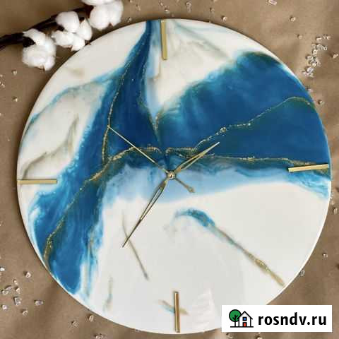 Часы из эпоксидной смолы Краснодар - изображение 1