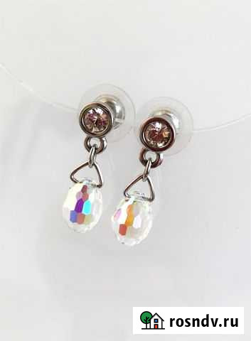 Серьги Swarovski Оригинал Кристаллы Сваровски Тольятти - изображение 1