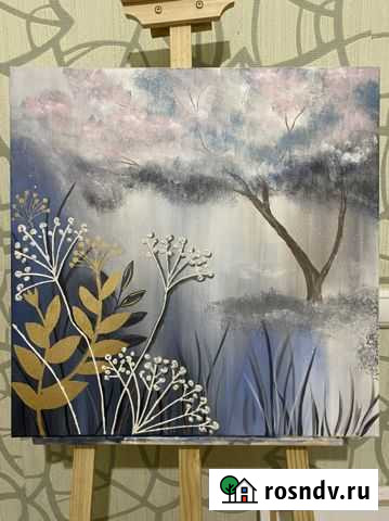 Картина зимний лес Бузулук - изображение 1