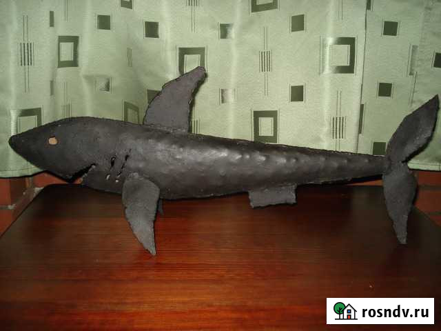 Скульптура из металла Акула Новосибирск - изображение 1