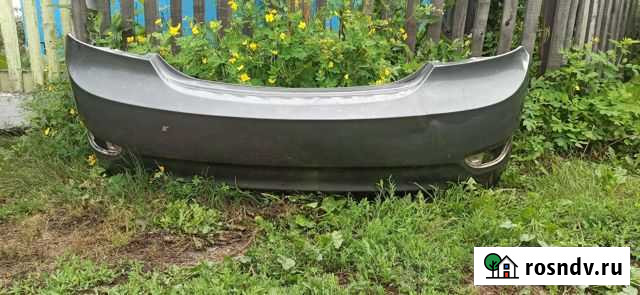 Бампер задний Hyundai Solaris 2010-2014 с дефектам Киселевск - изображение 1