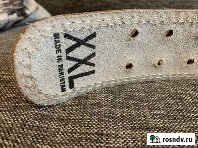 Пояс штангиста кожаный с поддержкой спины Мурманск - изображение 1