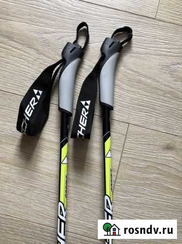 Лыжные палки Fischer sprint 95 см Гагарин - изображение 1