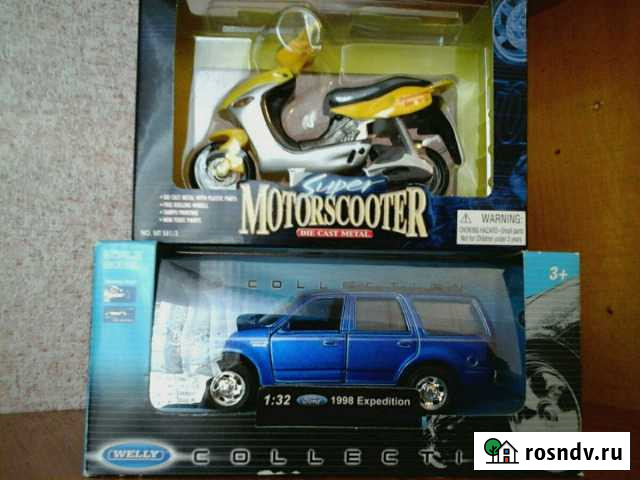 Машинка 1:32, мотоцикл Иваново - изображение 1