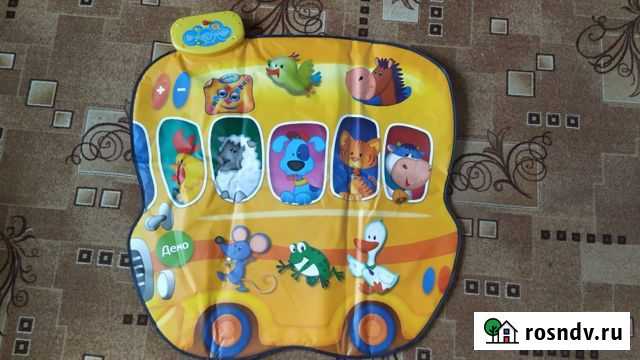 Развивающий коврик (музыкальный) Борисоглебск - изображение 1