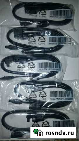 Кабели SATA III, оригинал, Asus / Gigabyte новые Иркутск - изображение 1