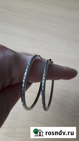 Серьги серебро Черкесск - изображение 1