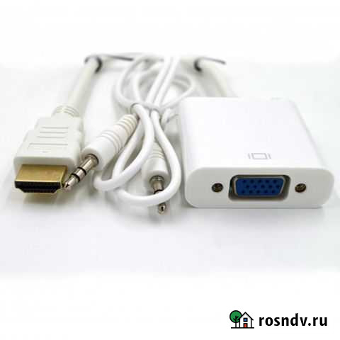 Мультимедийный конвертер Hdmi - VGA + аудио Рубцовск - изображение 1