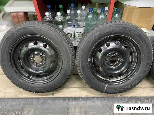 Зимние нешипованные колеса Kalina 4 шт Смоленск - изображение 1