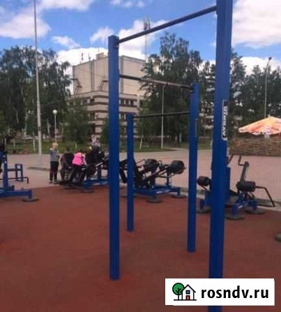 Уличный тренажер турник трехуровневый AVU034 Омск - изображение 1