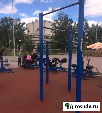 Уличный тренажер турник трехуровневый AVU034 Омск - изображение 1