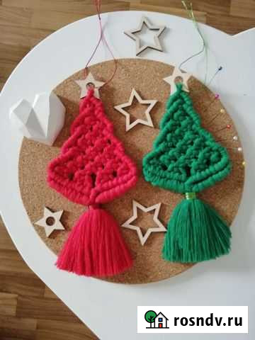 Новогодний декор макраме Севастополь - изображение 1