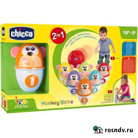 Игровой набор-боулинг chicco Петрозаводск - изображение 1