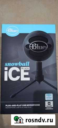 Микрофон Blue Snowball ICE Black Воронеж - изображение 1