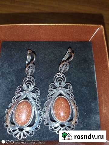 Серебряные серьги Брянск - изображение 1