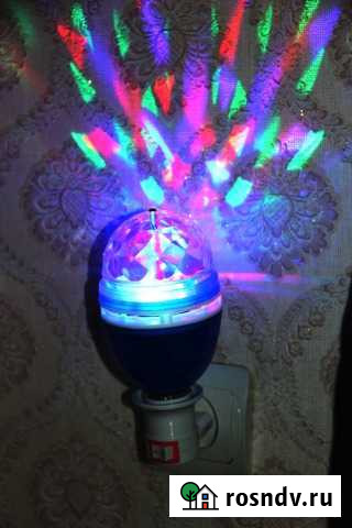 Лампочка светомузыка под патрон E27 Новокузнецк - изображение 1