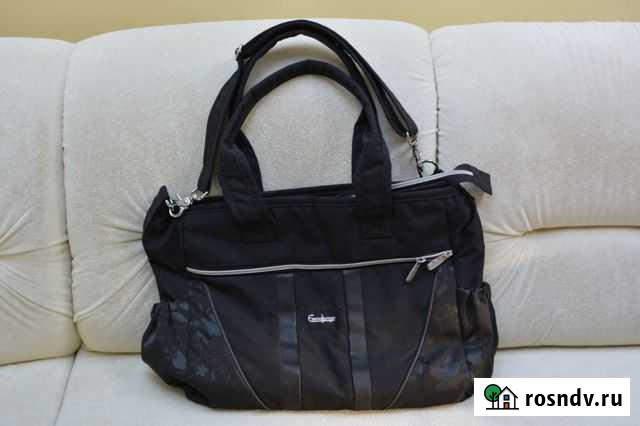 Сумка для мамы на коляску Emmaljunga Black Cherry Санкт-Петербург - изображение 1