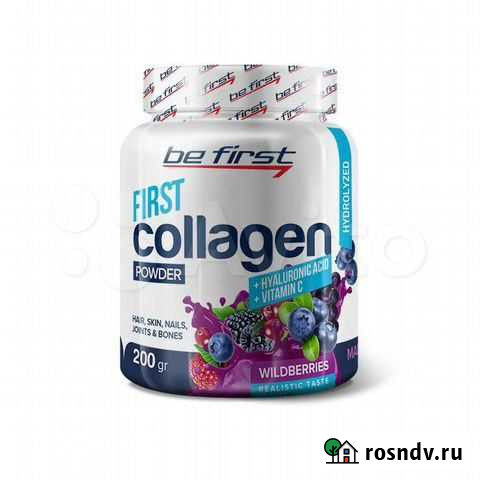 Коллаген с гиалуронкой Be First 200г Москва - изображение 1