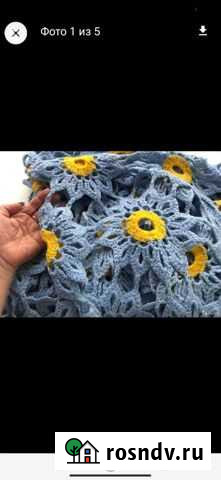 Плед-скатерть ручной работы Королев - изображение 1