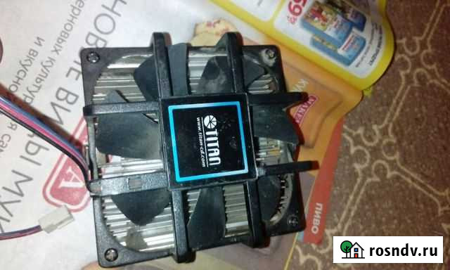 Кулер Titan для охлаждения пк Челябинск - изображение 1