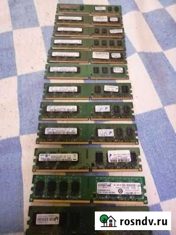Оперативная память ddr2 1Gb, Ддр2 1гб Дзержинск - изображение 1
