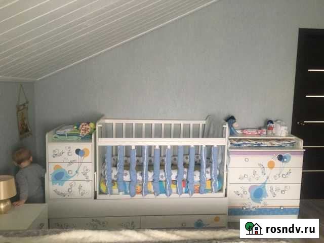 Детская кроватка трансформер polini Балашиха - изображение 1