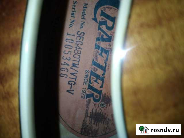 Гитара полуакустика Crafter Кубинка - изображение 1