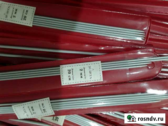 Продам тефлоновые спицы для вязания. Цена договорн Геленджик - изображение 1