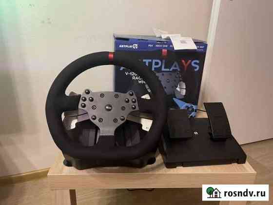 Руль Artplays v1200 vibro racing wheel Тюмень