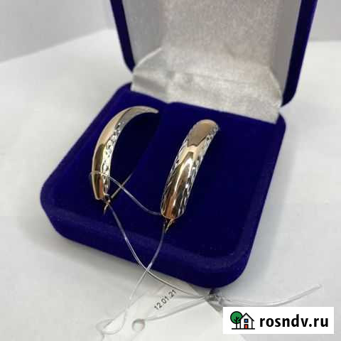 Золотые серьги Химки - изображение 1