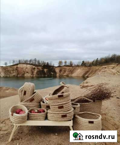 Корзина плетеная джутовая Псков - изображение 1