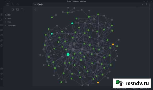 Готовая сеть с шаблоном Obsidian.md Краснодар - изображение 1