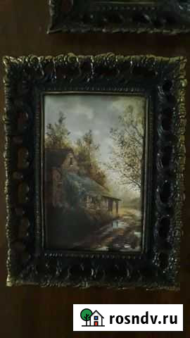 Картины шелкография в бронзе винтаж Бийск - изображение 1