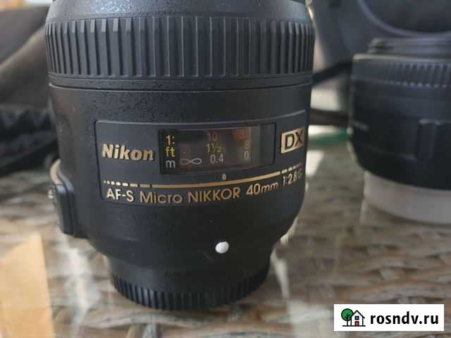 Nikon 40mm F/2.8G AF-S DX Micro Батайск - изображение 1
