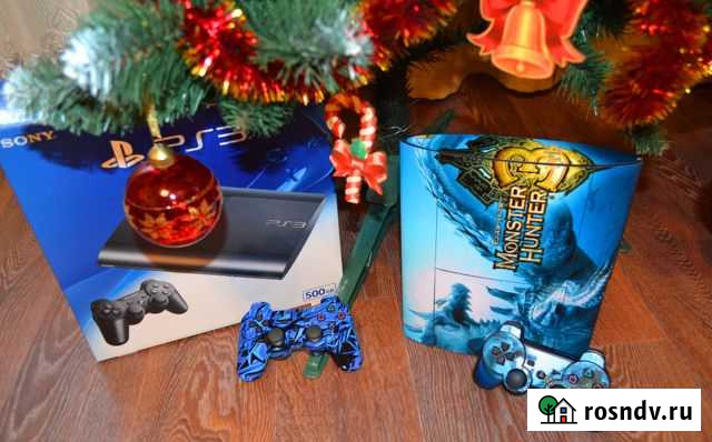 Sony Playstation 3 Monster Hunter 3 640гб+104 игры Вологда - изображение 1