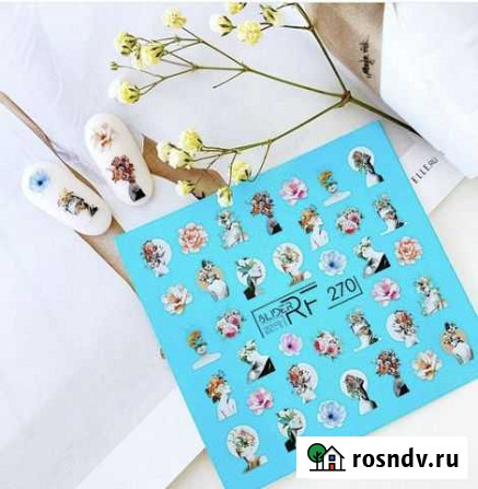 Слайдеры для ногтей дизайн наклейки Геленджик - изображение 1