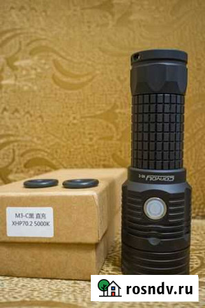 Новый мощный фонарь Convoy M3-C 4300 люмен Георгиевск - изображение 1